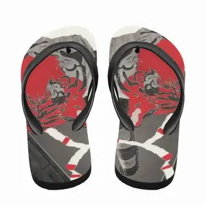 Men Wwf Amur Tiger Flip Flop Slippers