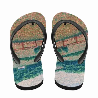 Men Peaceful Pasture Flip Flop Slippers