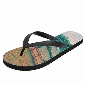 Men Peaceful Pasture Flip Flop Slippers