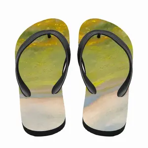 Men Flower Field Flip Flop Slippers