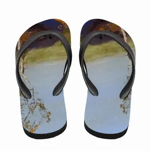 Men White Gum Trees Flip Flop Slippers