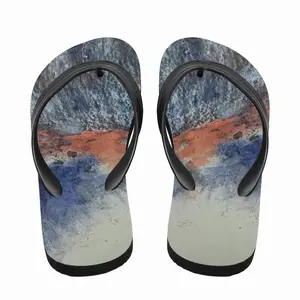 Men Moody Landscape Flip Flop Slippers