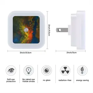 Mystic Jewel Sensor Night Light (Square)