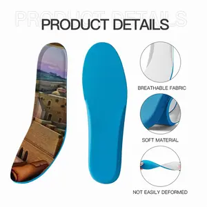 Men Sanset Over The Themple Mount Insole