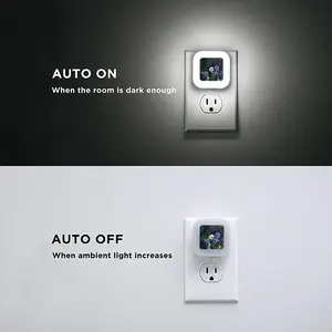 Blue Flame Sensor Night Light (Square)