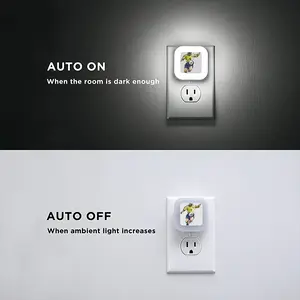 The Bullet Man Sensor Night Light (Square)