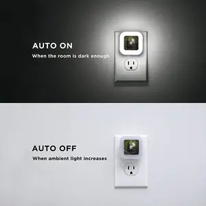 A Final Goodbye Sensor Night Light (Square)