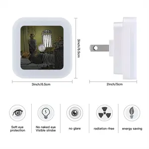 A Final Goodbye Sensor Night Light (Square)