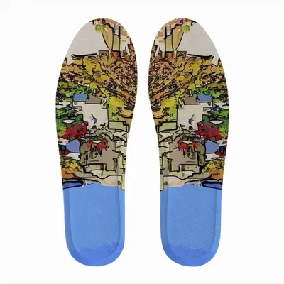 Men Santorini View Of Oia Insole