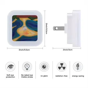 My Hokusai 15 Sensor Night Light (Square)