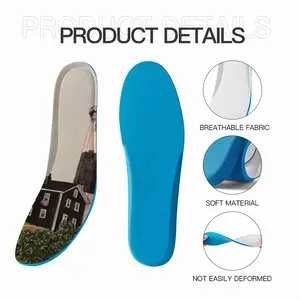 Men Montauk Point Lighthouse Insole