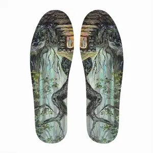 Men Elf House In A Fantasy Forest Insole