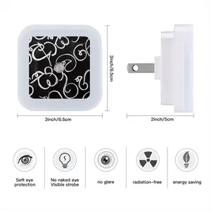 Chalkboard Memories Sensor Night Light (Square)