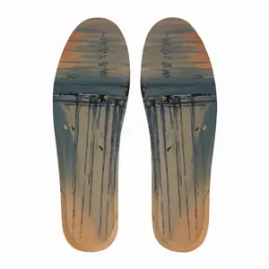 Men Sailboats With Sun Reflection Insole