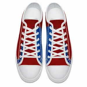 Men Upside-Down-Transgenic-Bleeding Heart Retro Canvas Shoes