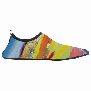 Men Rural Cottages Diving Beach Shoes