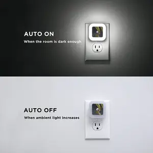 Factory Weekdays Sensor Night Light (Square)