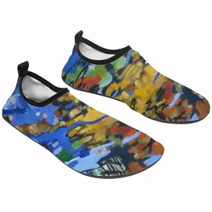 Men Gold Diving Beach Shoes