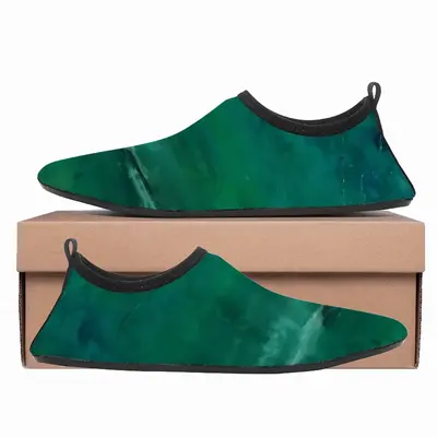 Men Imaginary Landscape In The Green Garden Diving Beach Shoes