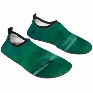 Men Imaginary Landscape In The Green Garden Diving Beach Shoes