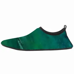 Men Imaginary Landscape In The Green Garden Diving Beach Shoes