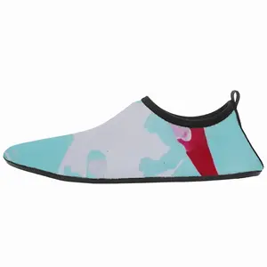 Men Summer Doodle Diving Beach Shoes