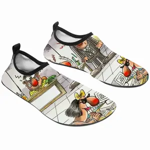 Men Office Holiday Scheme Diving Beach Shoes