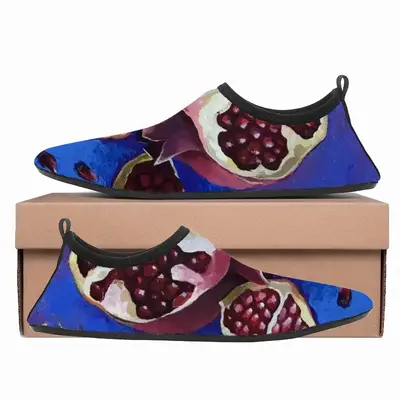 Men Pomegranates Part 1(Blue) Diving Beach Shoes