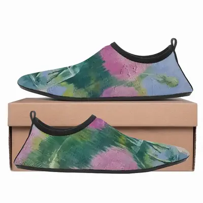 Men Peonies Diving Beach Shoes