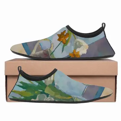 Men Flowers Diving Beach Shoes