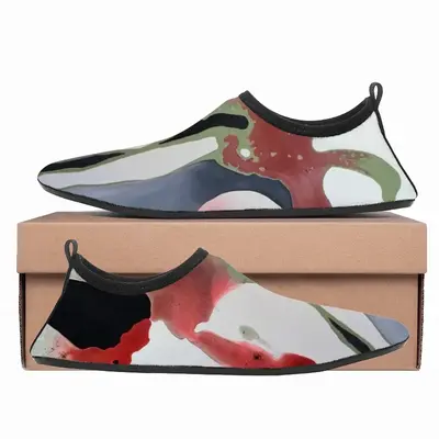 Men Hibiscus Diving Beach Shoes