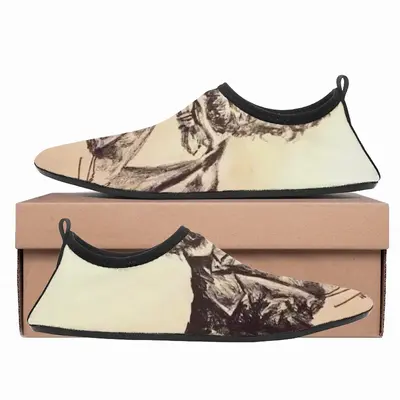 Men President Abraham Lincoln Diving Beach Shoes