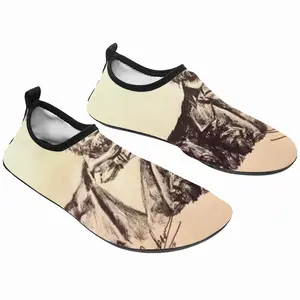 Men President Abraham Lincoln Diving Beach Shoes