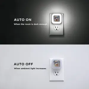 Please Wait For Me Sensor Night Light (Square)