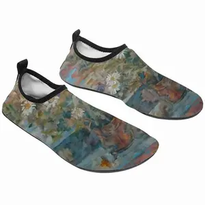 Men The Carpet And The Flowers Diving Beach Shoes