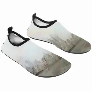 Men Megacity And Seagull Diving Beach Shoes