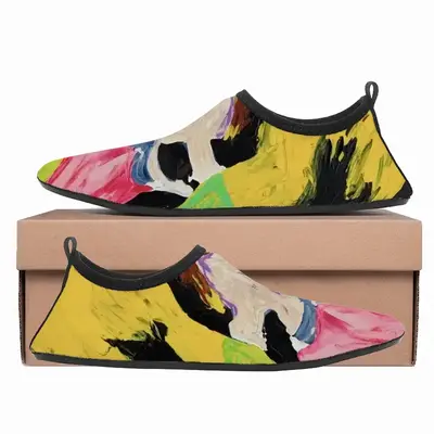 Men Wild Flower Diving Beach Shoes