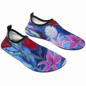 Men Lilies In The Evening Diving Beach Shoes