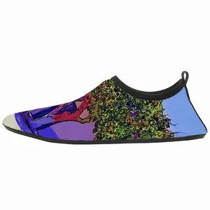 Men Santorini Trees In Oia Diving Beach Shoes