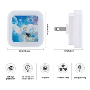 The Cycle Of Life Sensor Night Light (Square)