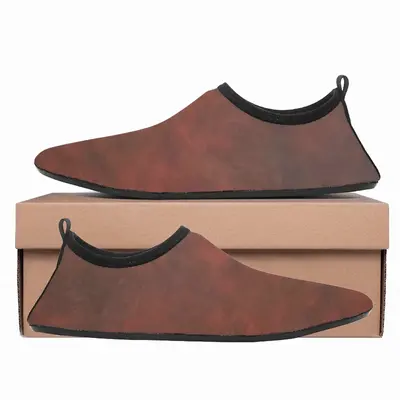 Men Burnt Red Clouds Diving Beach Shoes