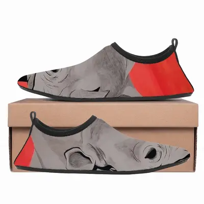 Men Rhinoceros Animals Wild Africa Tanzania Namibia Diving Beach Shoes