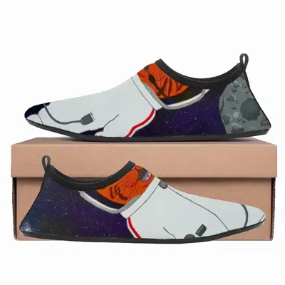 Men Cat X Cat Space X Galaxy Astronaut Astronomy Animals Diving Beach Shoes