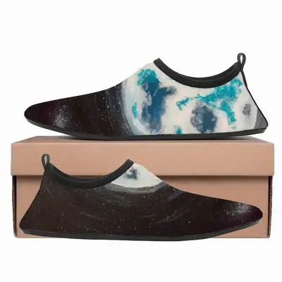 Men Blue Moon Street Art Sky Interior Design Ideas Decor Diving Beach Shoes