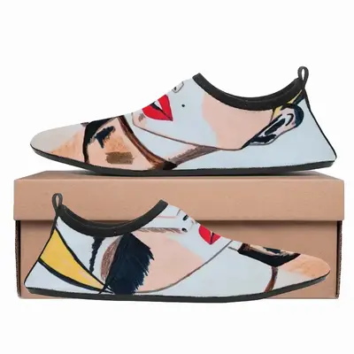 Men Fashion Girl - Watercolor Markers Fashion Girl Style Fashion Girl Blogger Influencer Diving Beach Shoes