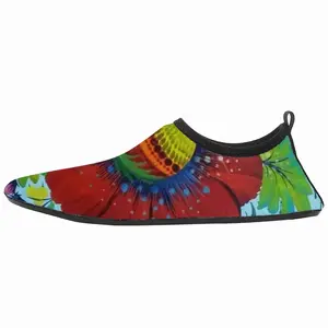 Men Flower Planet Diving Beach Shoes