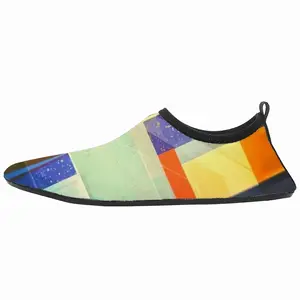 Men Blue House Diving Beach Shoes