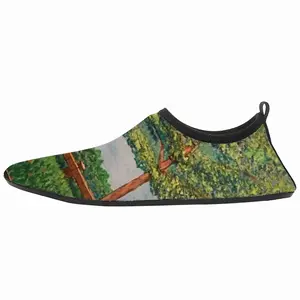 Men Sailboats And Park Diving Beach Shoes