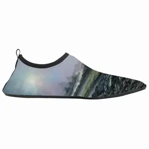 Men Outer Space Landscape Diving Beach Shoes