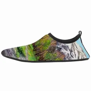 Men Impressionist Snow Mountains Diving Beach Shoes